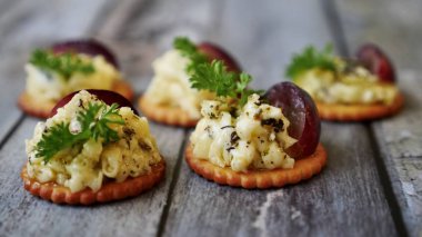 Parti fikirleri için yiyecek. 