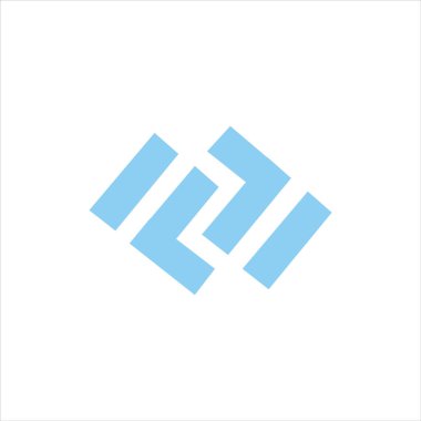 İlk harf ff logo vektör tasarım şablonu