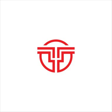 İlk harf ff logo vektör tasarım şablonu