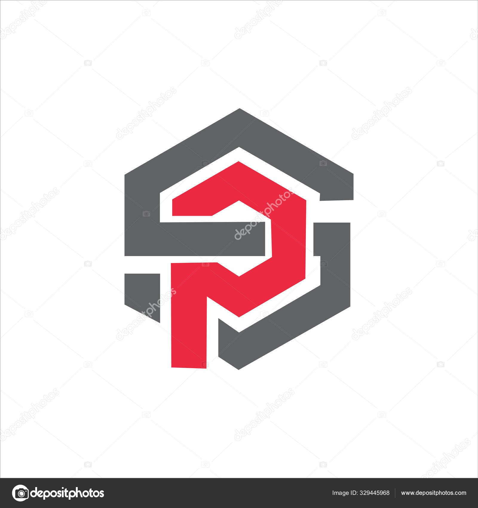 Plantilla inicial de diseño del logotipo de la letra sp o ps Vector de  stock #329445968 de ©mrshamsjaman, image size:1600x1700