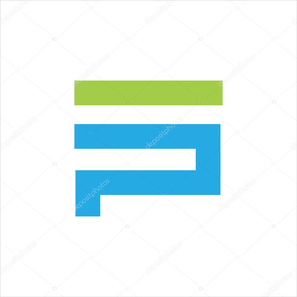 Sp and ps letter logo design template.sp,ps initial based alphabet icon logo design