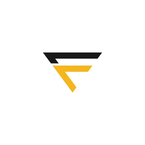 Initial letter fc or cf logo vector design template — ストックベクタ