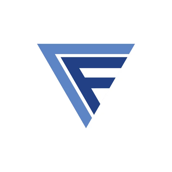Alapbetű fc vagy cf logó vektor tervezési sablonja — Stock Vector