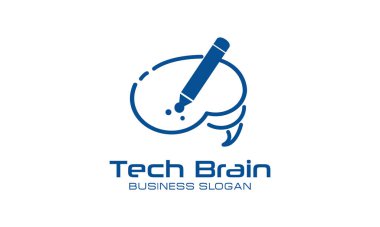 Brain Logo vector design