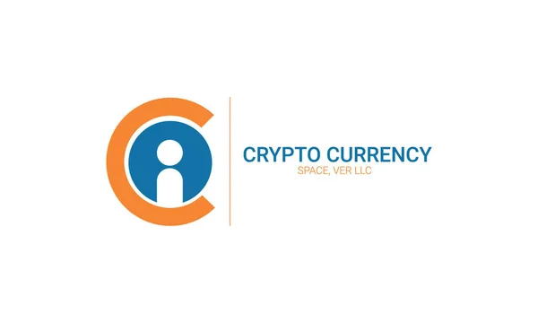 Letter Logo Design Template Crypto Valuta Logo — Stockvector