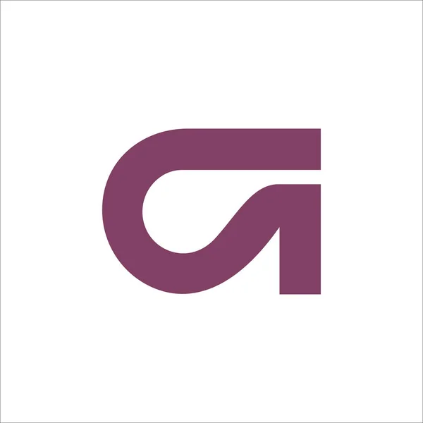 Initiële Letter G logo Ontwerp Template — Stockvector