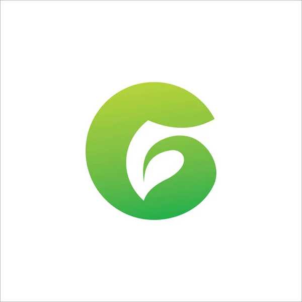 Początkowe logo litery G Szablon projektu — Wektor stockowy