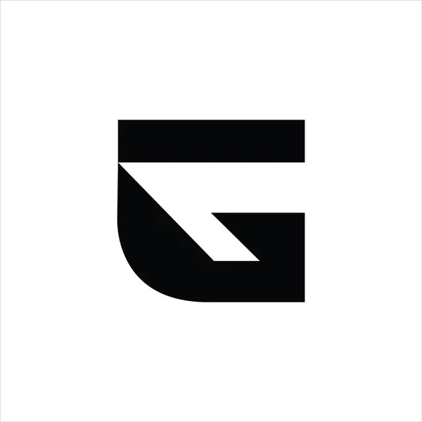 初始字母G标志设计模板 — 图库矢量图片