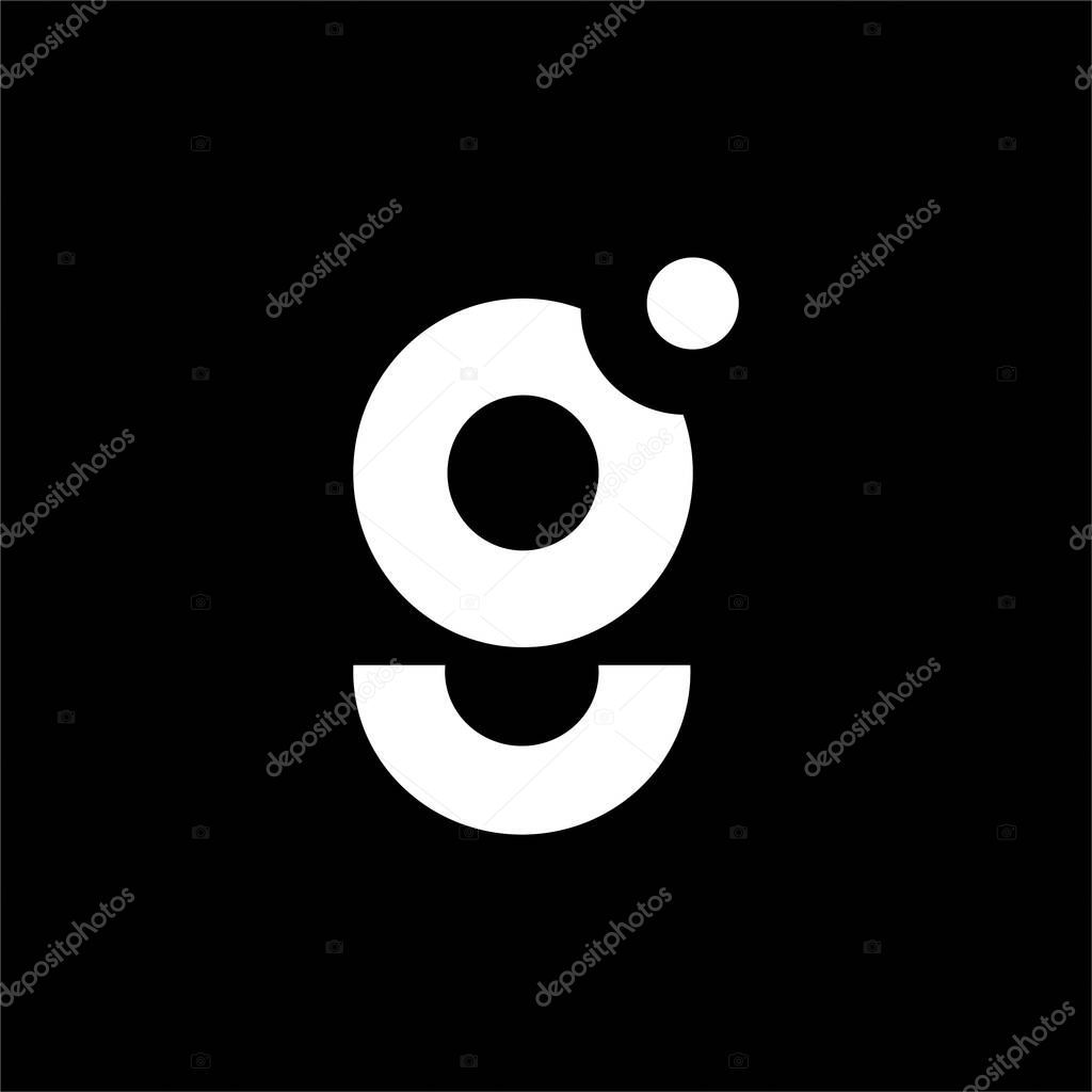 Initial letter g logo design.g letter logo vector design