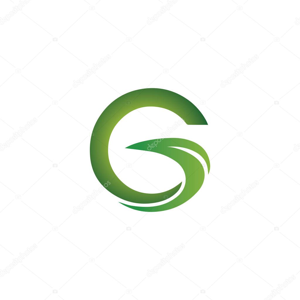 Initial letter g logo design.g letter logo vector design