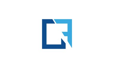 İlk harf cf ya da fc logo vektör tasarım şablonu. cf ve fc harf logo tasarımı.