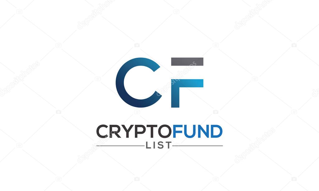 Initial letter cf or fc logo vector design template.cf and fc letter logo design.