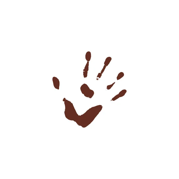 Charity Hand Logo Vector Design modelo —  Vetores de Stock