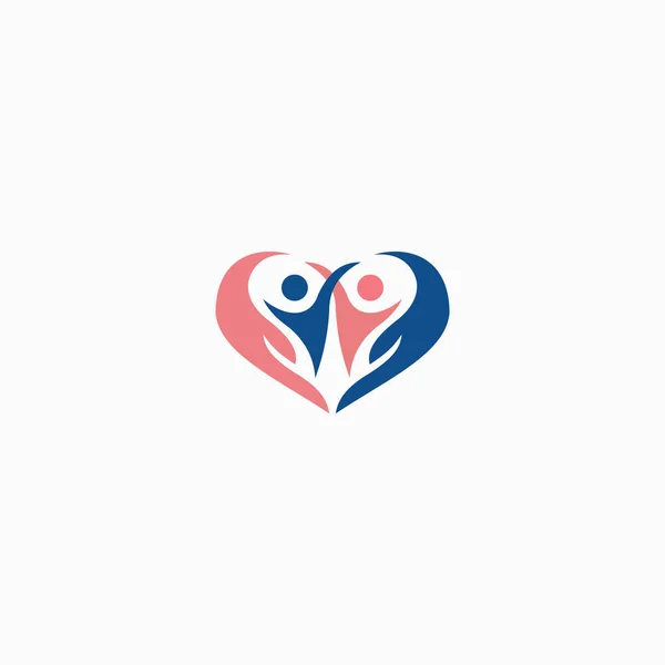 Charity Hand Logo Vector Plantilla de diseño — Archivo Imágenes Vectoriales