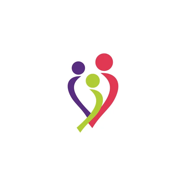 Charity Hand Logo Vector Design template — 스톡 벡터