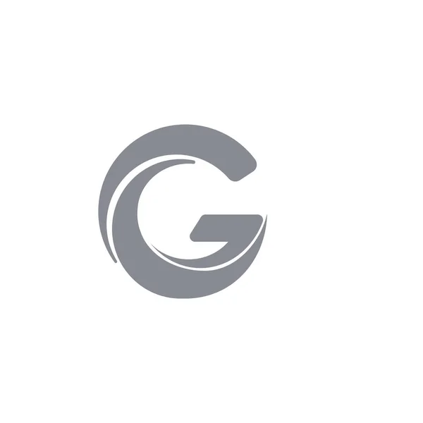 Початкова літера NS або cg логотип Векторний шаблон дизайну — стоковий вектор
