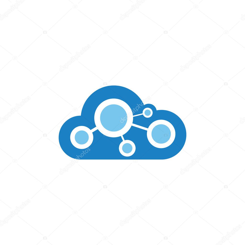 Infinity Cloud Logo Design Template.Infinity Cloud logo is a perfect logo suitable for web, data, hosting service, and many other internet technologies related.