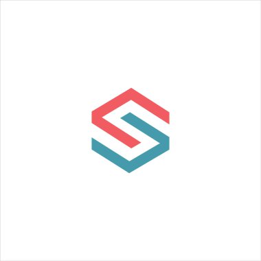 İlk harf c veya sc logo vektör tasarım şablonu