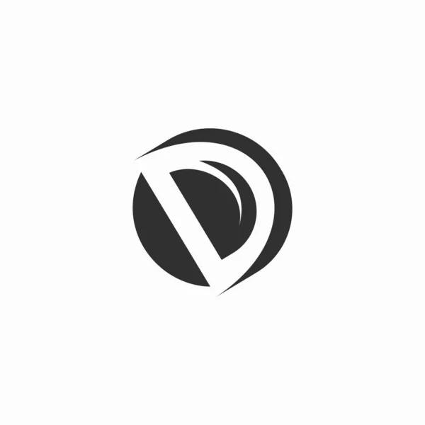 Počáteční Písmeno Logo Design Šablona Písmeno Logo Design Počáteční Abeceda — Stockový vektor