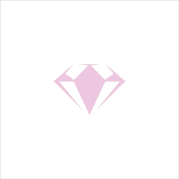 Modelo de design de logotipo de diamante — Vetor de Stock