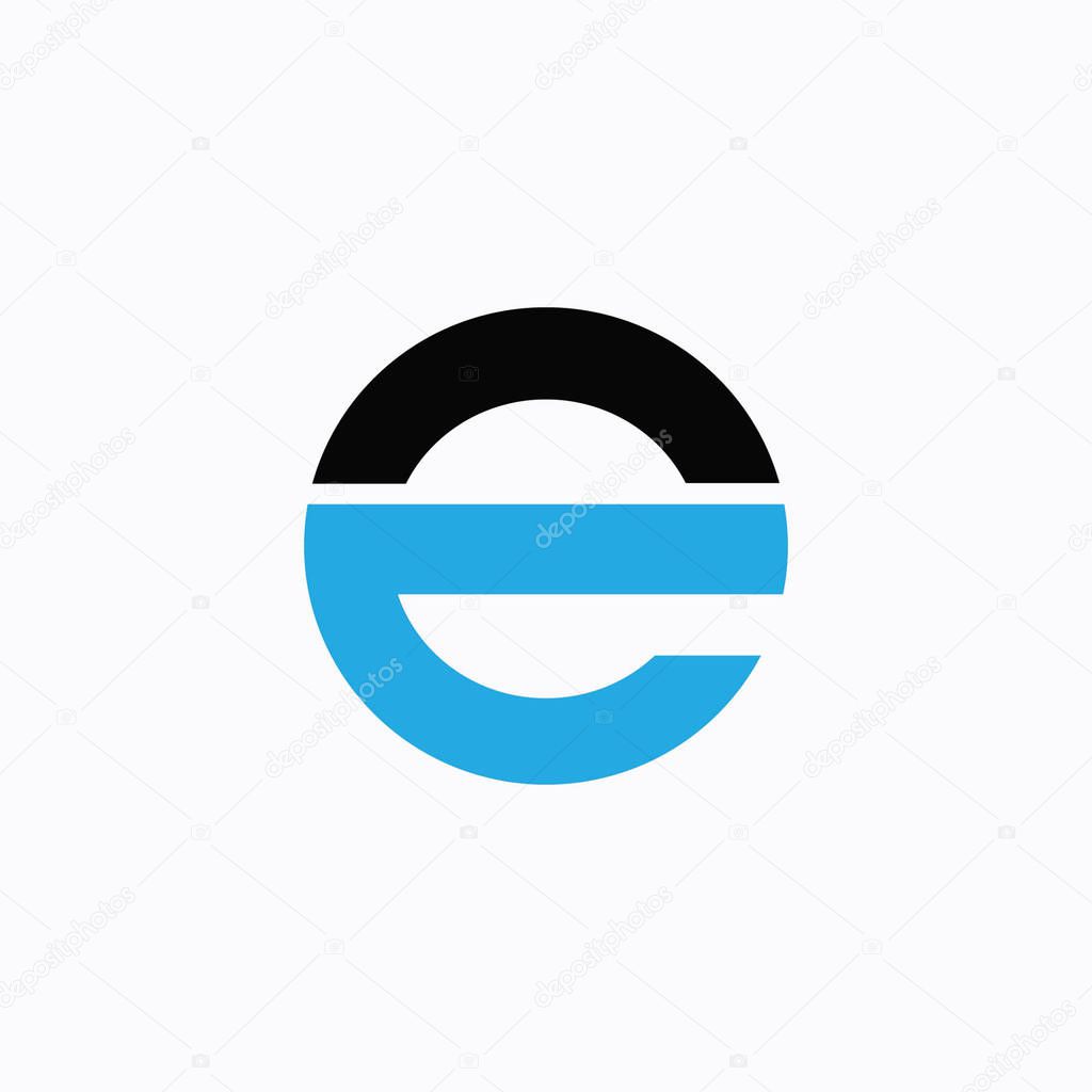Ec and ce letter logo design.ec,ce initial based alphabet icon logo design