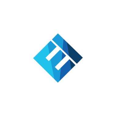 İlk harf ei veya ie logo tasarım şablonu