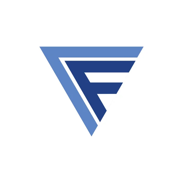Lettera iniziale fc o cf logo modello di design — Vettoriale Stock