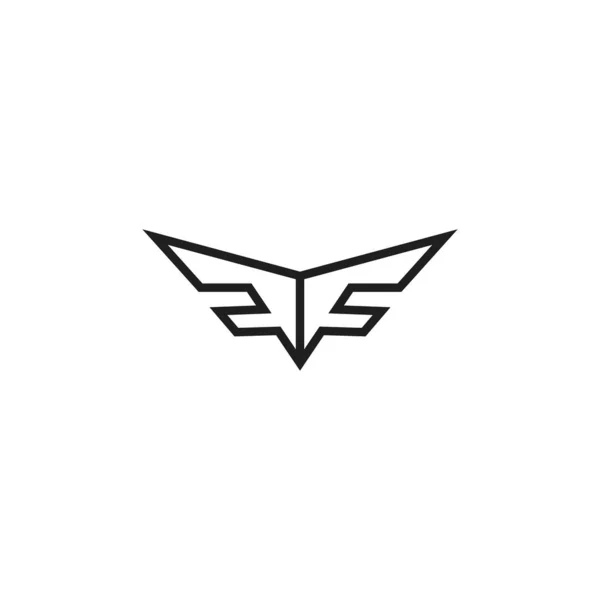 İlk harf ff logo vektör tasarım şablonu — Stok Vektör