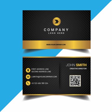 Kartvizit tasarım şablonu