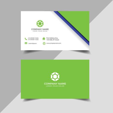 Kartvizit tasarım şablonu