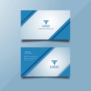 Kartvizit tasarım şablonu