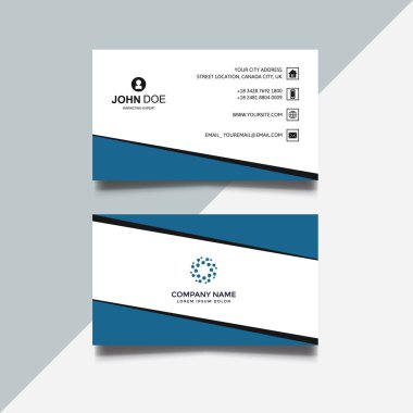 Kartvizit tasarım şablonu