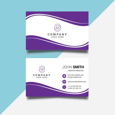 Kartvizit tasarım şablonu