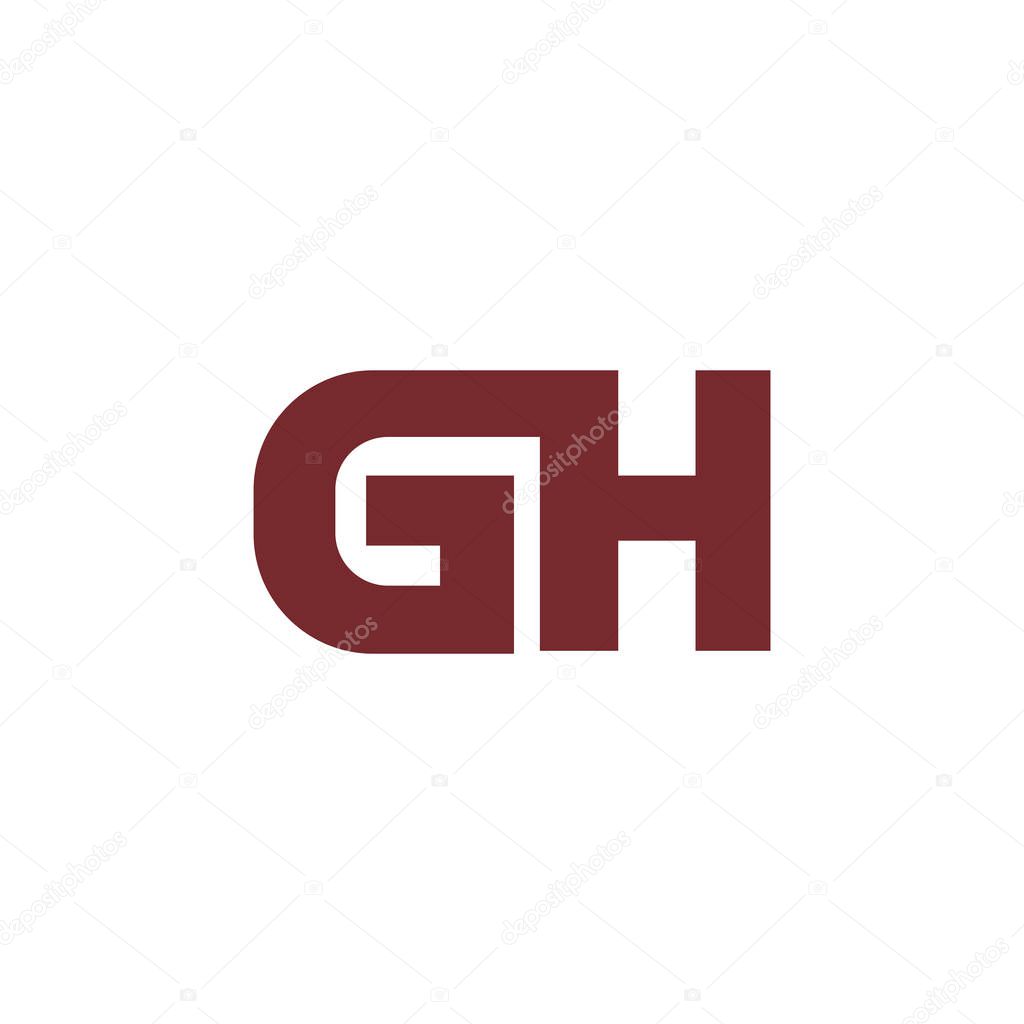 Gh and hg letter logo design.gh,hg initial based alphabet icon logo design