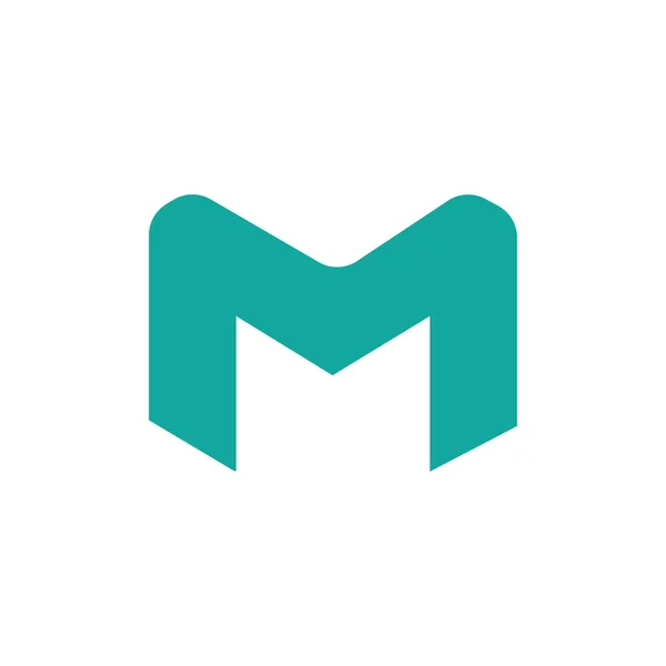 Lettre initiale m logo vectoriel modèle de conception — Image vectorielle