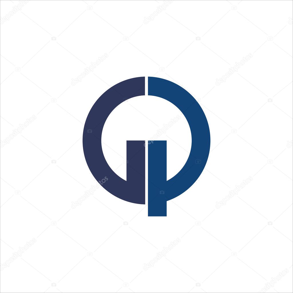 Gp and pg letter logo design.gp,pg initial based alphabet icon logo design