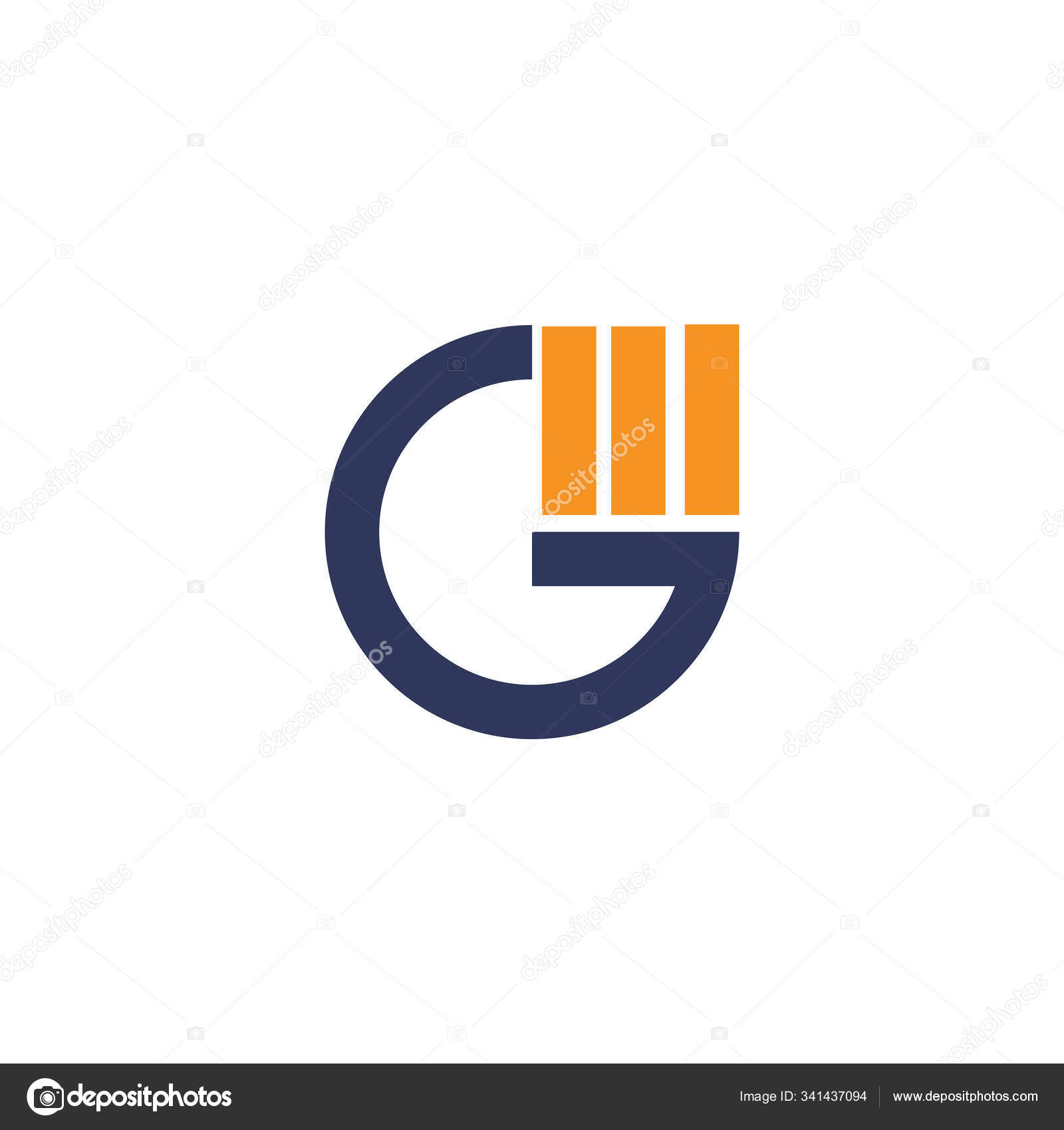 Premium Vector  Monogram initial letter gm mg logo design. business initial  icon vector