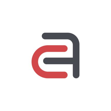 İlk harf ac veya ca logo tasarım şablonu