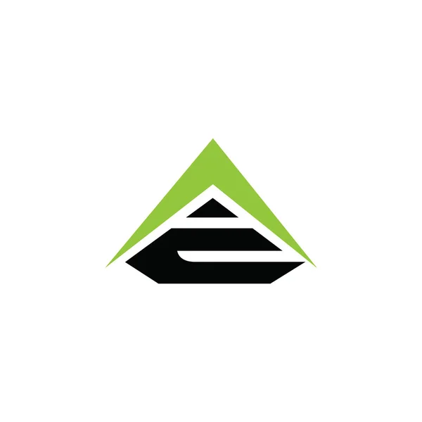Anfangsbuchstabe ae oder eine Logo-Design-Vorlage — Stockvektor