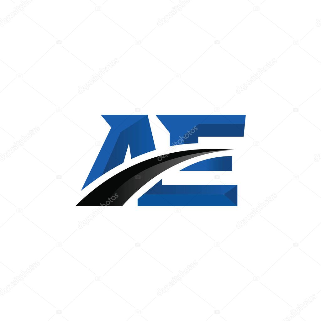 Ae and ea letter logo design. ae,ea initial based alphabet icon logo design