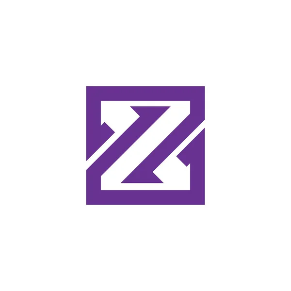 Initiële letter Z logo ontwerp template — Stockvector
