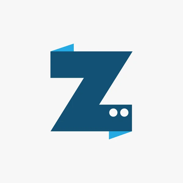 Initial letter z logo design template — 스톡 벡터