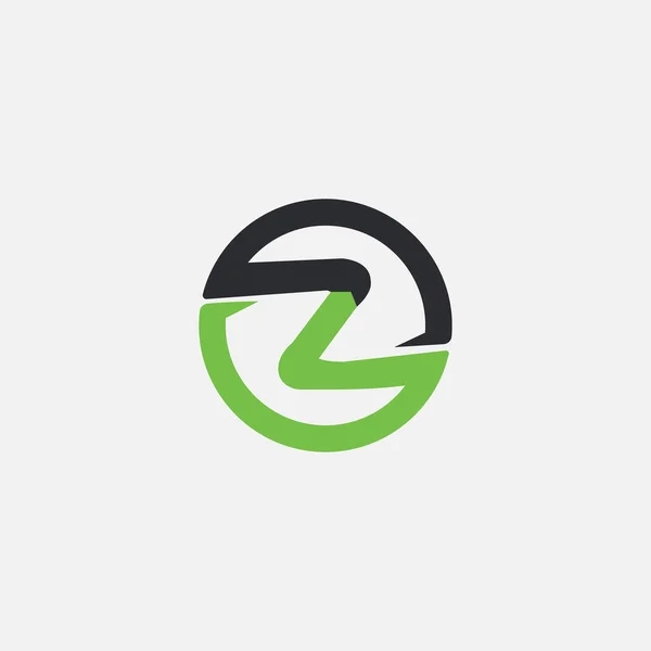 Initiële letter Z logo ontwerp template — Stockvector