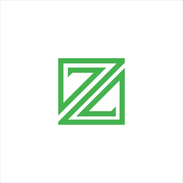 Ursprunglig bokstav Z logo design mall — Stock vektor