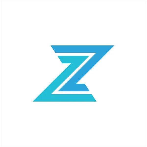 Initiële letter Z logo ontwerp template — Stockvector