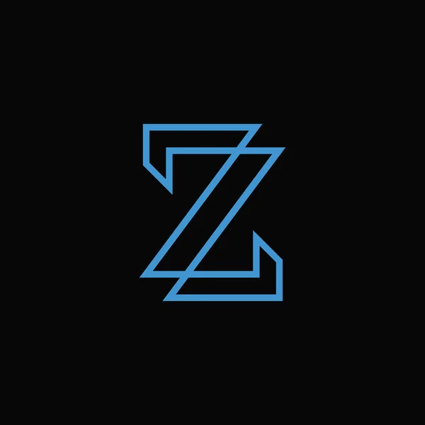 Modelo de design inicial do logotipo da letra Z —  Vetores de Stock