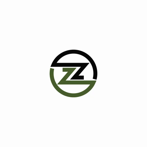 Ursprunglig bokstav Z logo design mall — Stock vektor