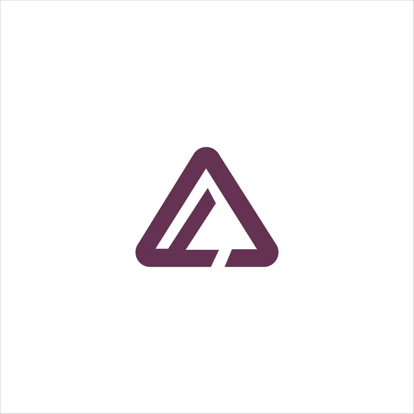 Initiële letter af of fa logo vector template — Stockvector