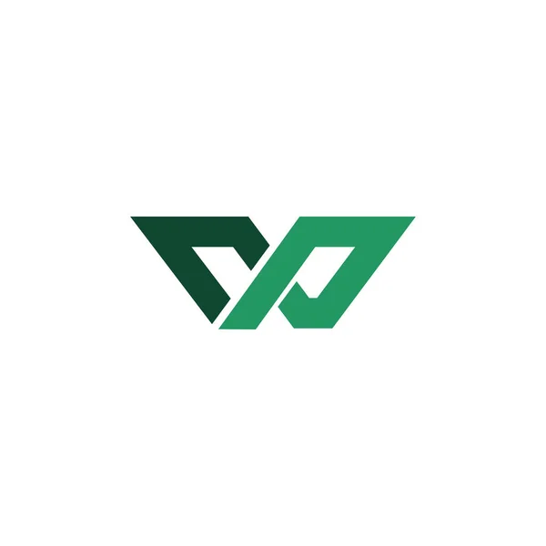 Letra Inicial Diseño Vectores Logotipo — Archivo Imágenes Vectoriales