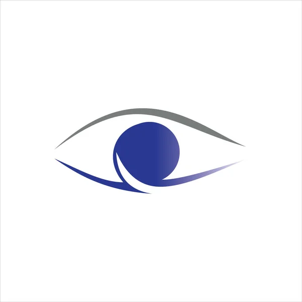 Kreative Eye Konzept Logo Design Vorlage — Stockvektor